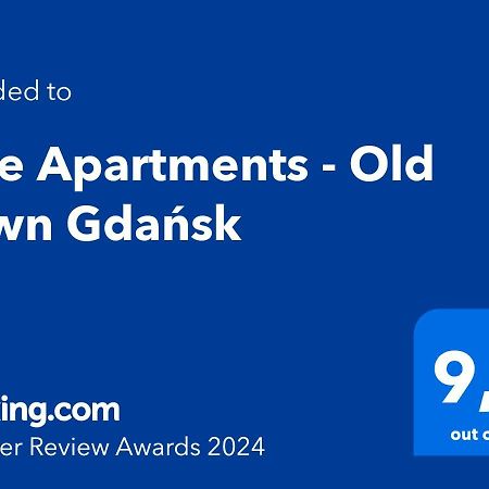 Arte Apartments - Old Town Гданьск Экстерьер фото